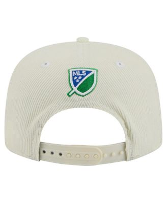 Men's Cream Seattle Sounders FC 2025 Kickoff Snapback Golfer Hat