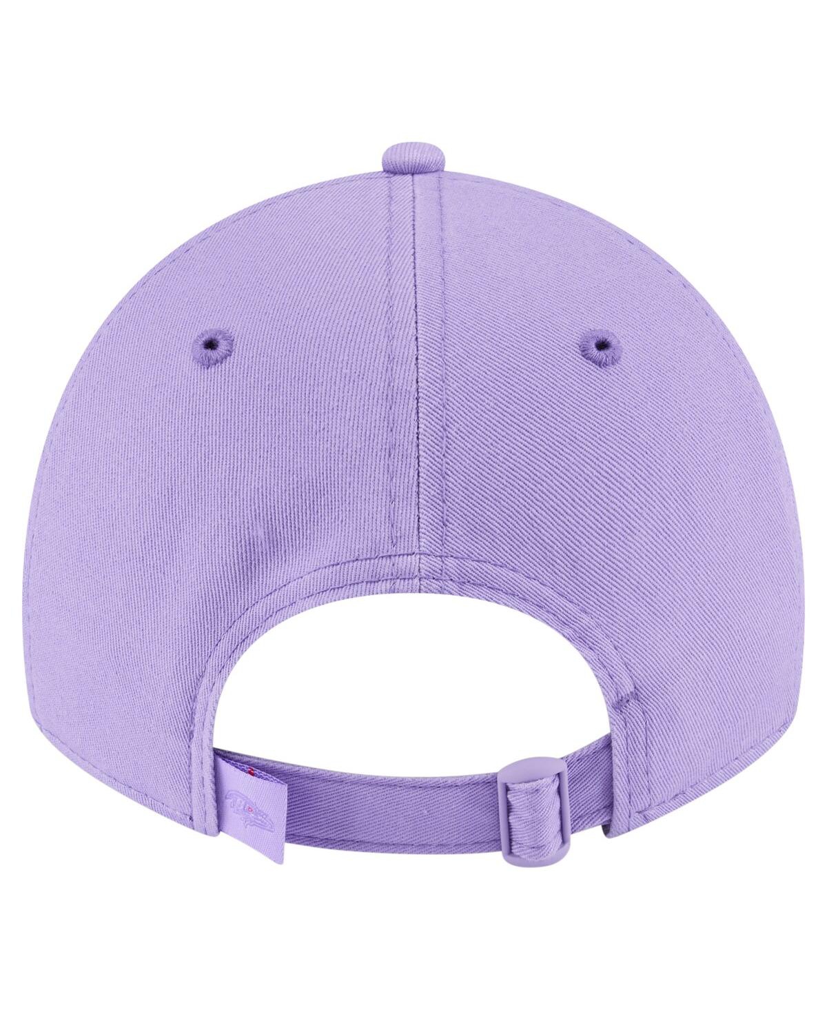 New Era Women's Purple Baltimore Ravens Color Pack 9twenty Adjustable Hat In Purple