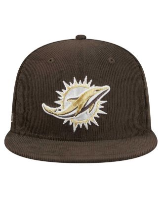 Men's Brown Miami Dolphins Choco Cord 59FIFTY Fitted Hat