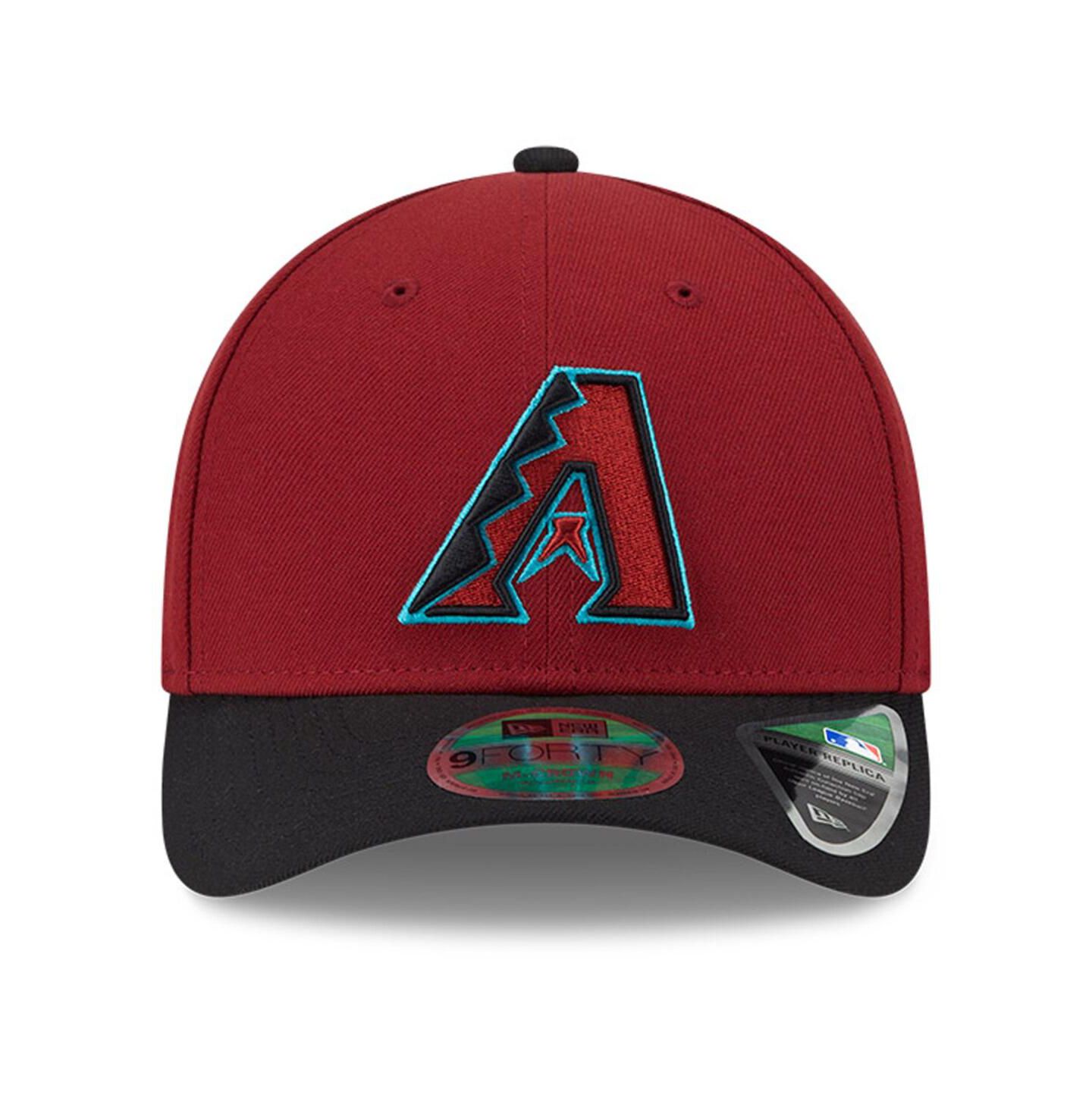 Мужская кепка New Era Red Arizona Diamondbacks Player Replica 9FORTY Adjustable Hat — фото 5