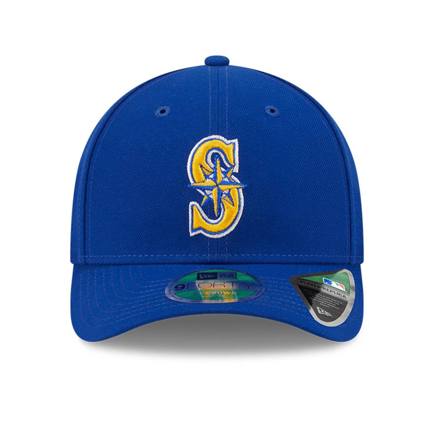 Men's Royal Seattle Mariners Player Replica 9FORTY Adjustable Hat
