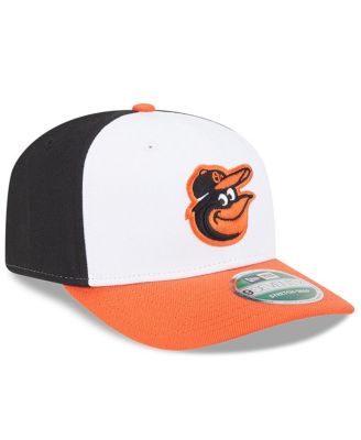 New Era - Men's Black/Orange Baltimore Orioles Player Replica 9SEVENTY Adjustable Hat