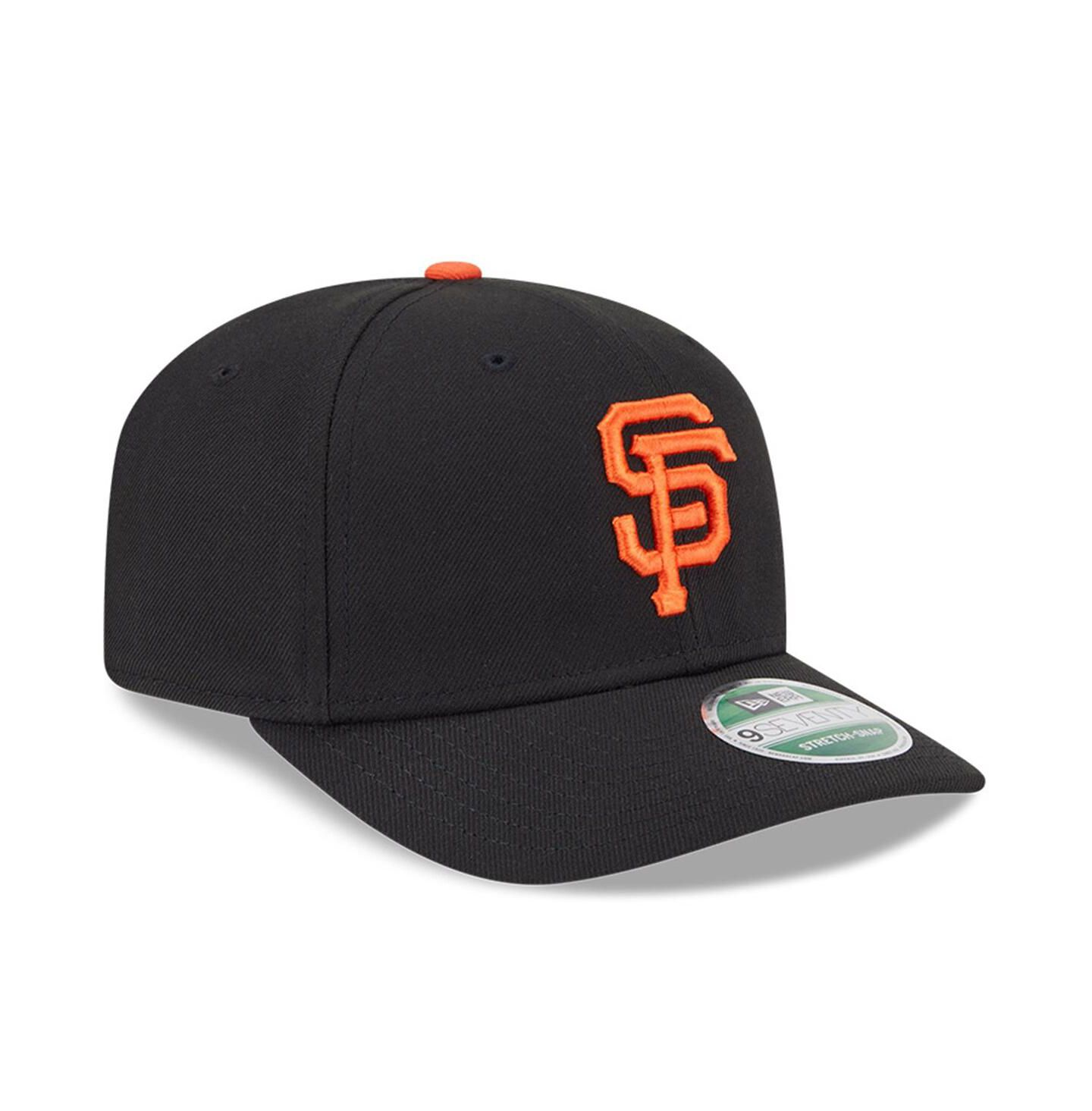 Мужская кепка New Era Black San Francisco Giants Player Replica 9SEVENTY Adjustable Hat — фото 1