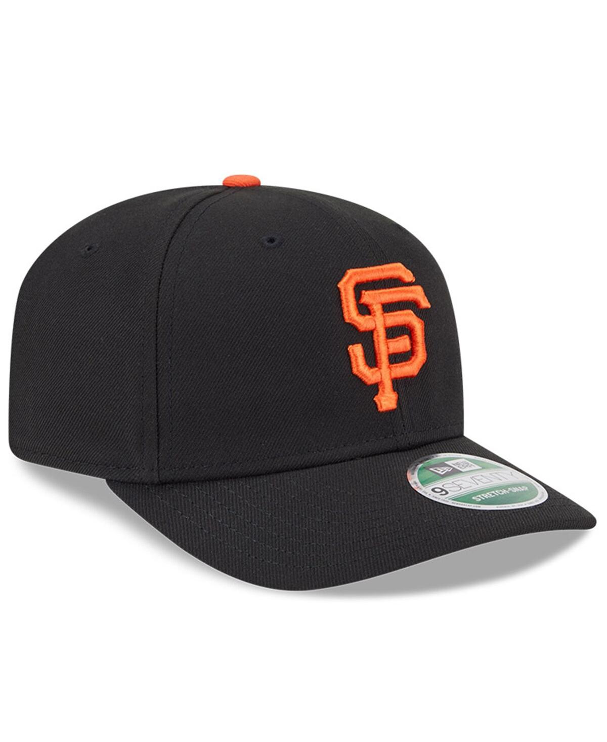 NEW ERA MEN'S BLACK SAN FRANCISCO GIANTS PLAYER REPLICA 9SEVENTY ADJUSTABLE HAT 