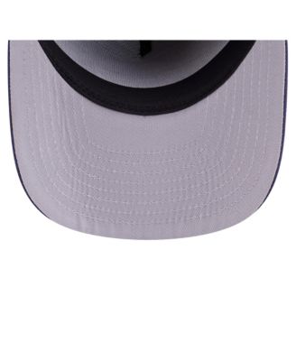 Men's Navy Golden State Warriors Colorpack A-Frame Pinch Front 59FIFTY Fitted Hat