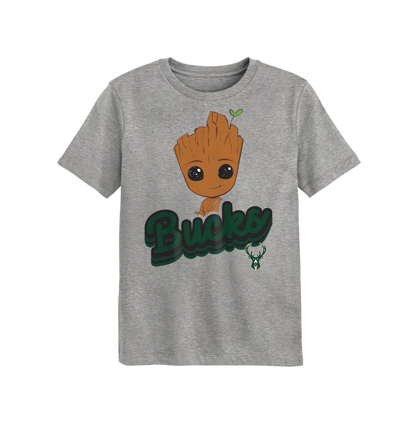 Комплект Outerstuff 2-Piece Milwaukee Bucks Guardians Of The Galaxy T-Shirt Set для мальчиков — фото 2