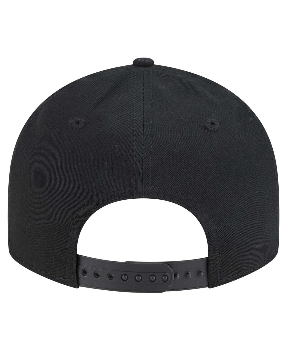 NEW ERA MEN'S BLACK JACKSONVILLE JAGUARS MAIN LOW PROFILE 9FIFTY SNAPBACK HAT 