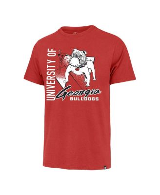 Men's Red Georgia Bulldogs Side Arm Franklin T-Shirt