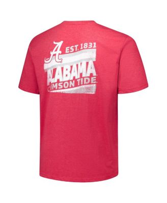 Men's Crimson Alabama Crimson Tide Big Tall Ideal Faded T-Shirt
