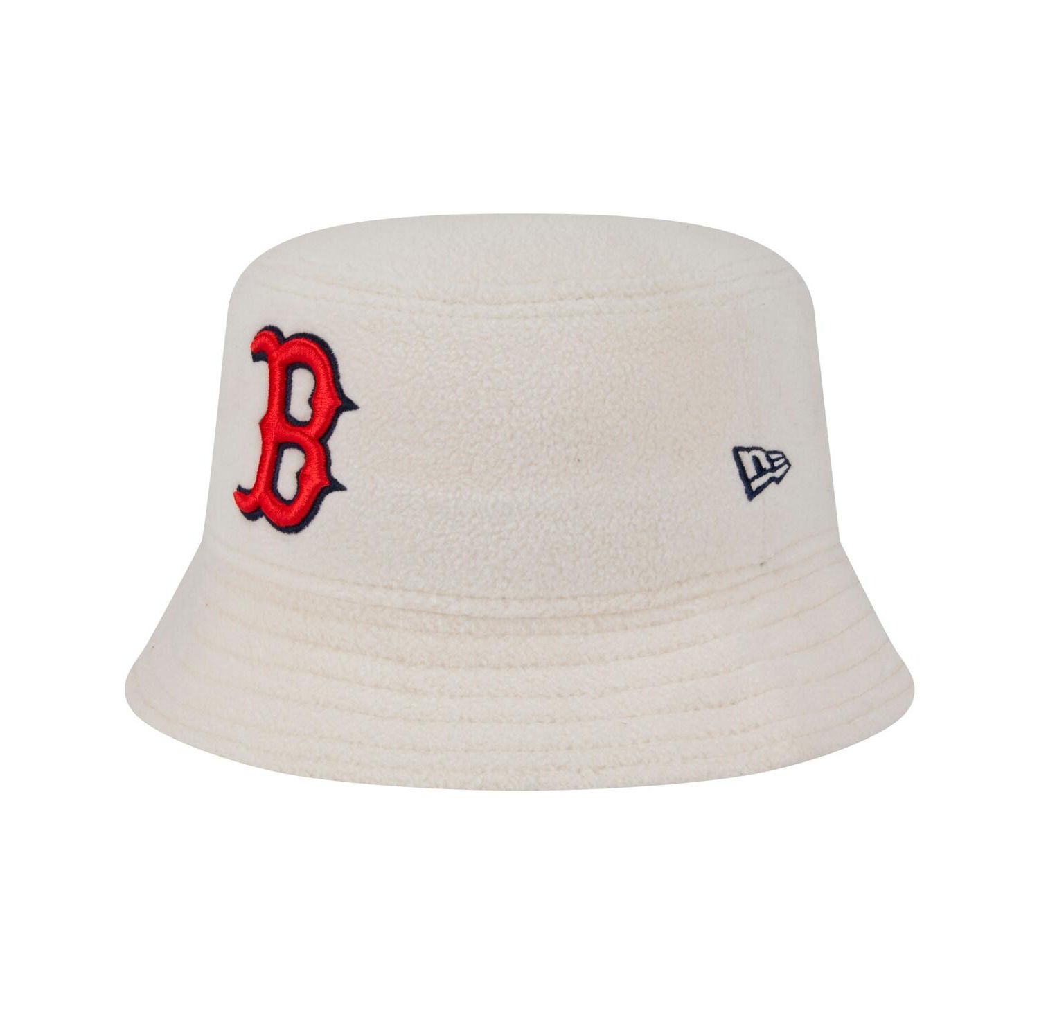 Women's White Boston Red Sox Chrome Cozy Bucket Hat