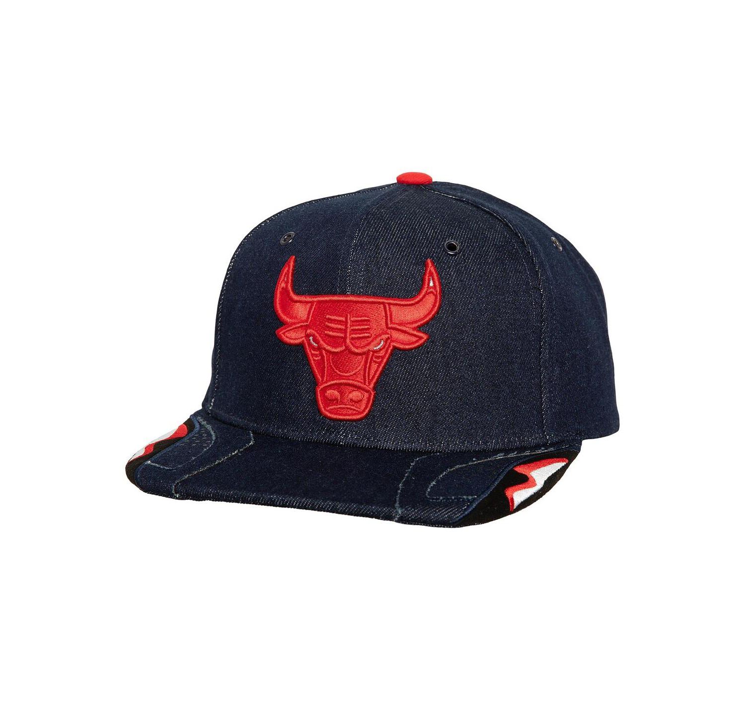 Men's Denim Chicago Bulls Day 6 Snapback Hat
