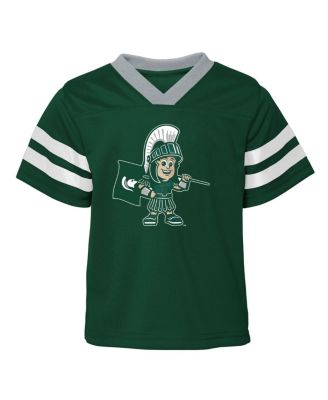Preschool 2-Piece Green Michigan State Spartans Two-Piece Red Zone Jersey and Pants Set