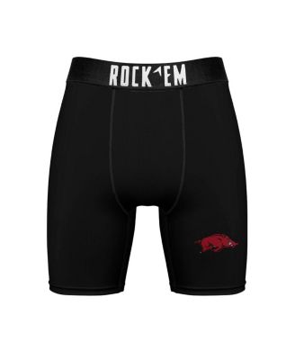 Socks Men's Arkansas Razorbacks Primary Crew Socks and Boxer Briefs
