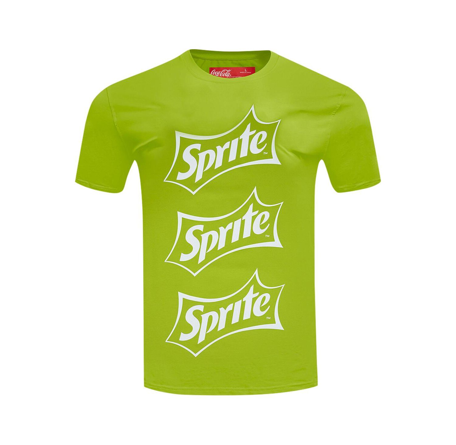 Men's Light Green Sprite Cold Drinks T-Shirt