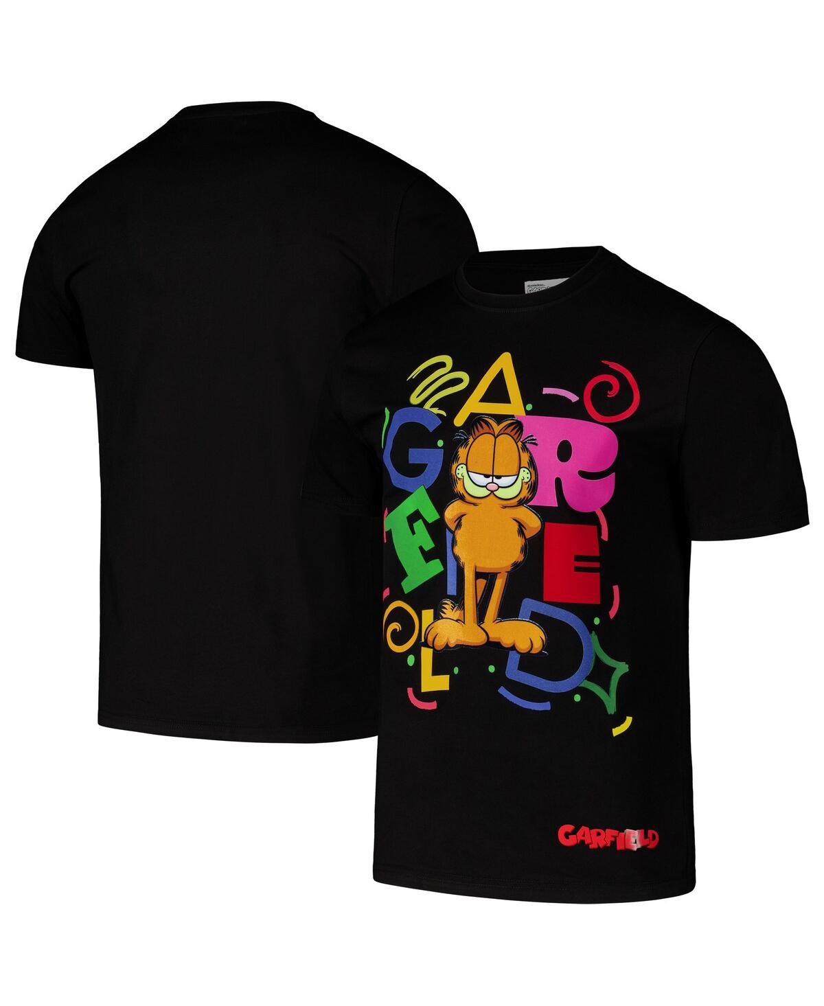 Men's Black Garfield Doodle T-Shirt - Black