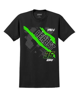 Men's Black Riley Herbst Name Number T-Shirt