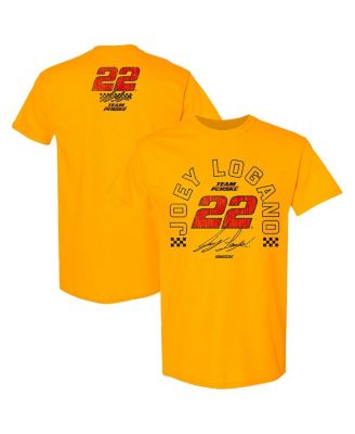 Team Penske - Men's Gold Joey Logano Lifestyle T-Shirt