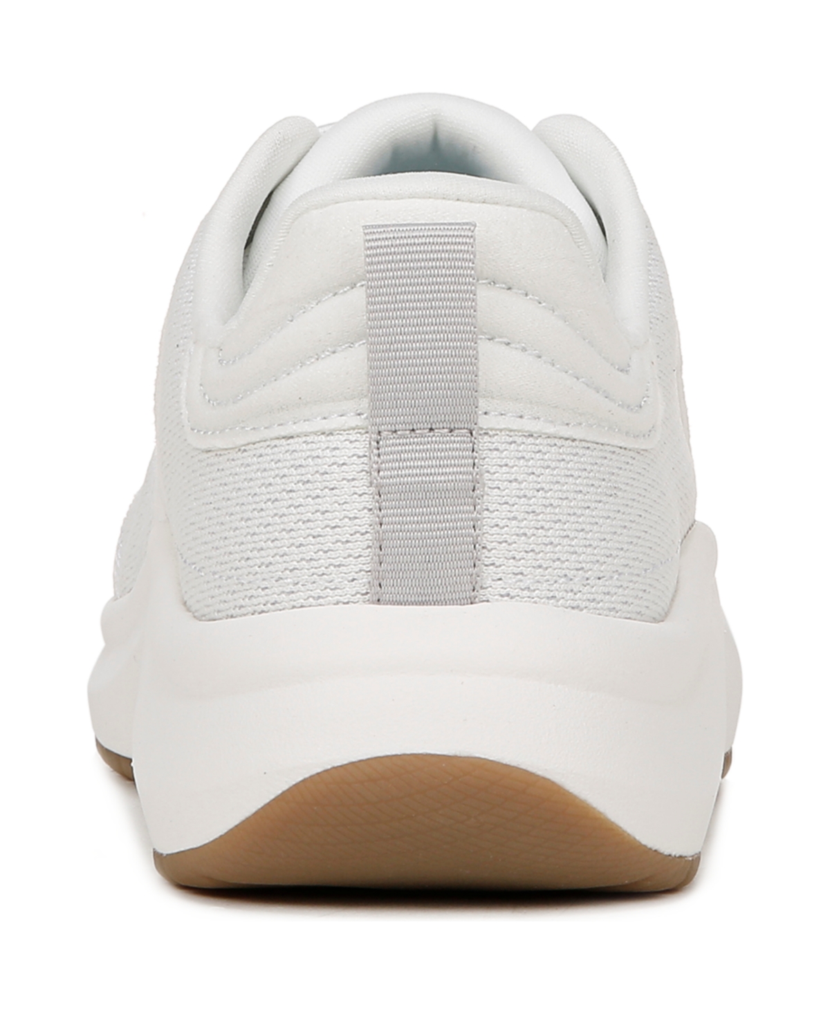 Shop Dr. Scholl's Women's Feel At Ease Plantar Fasciitis Slip On Sneakers In White Fabric