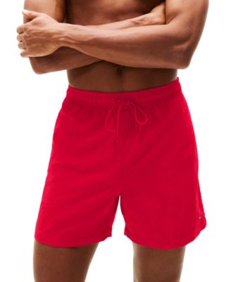 Men's Long Drawstring 7" Swim Trunks