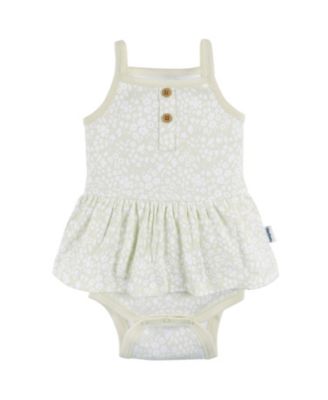 Baby Girls 4-Pack Sleeveless Onesies Bodysuits