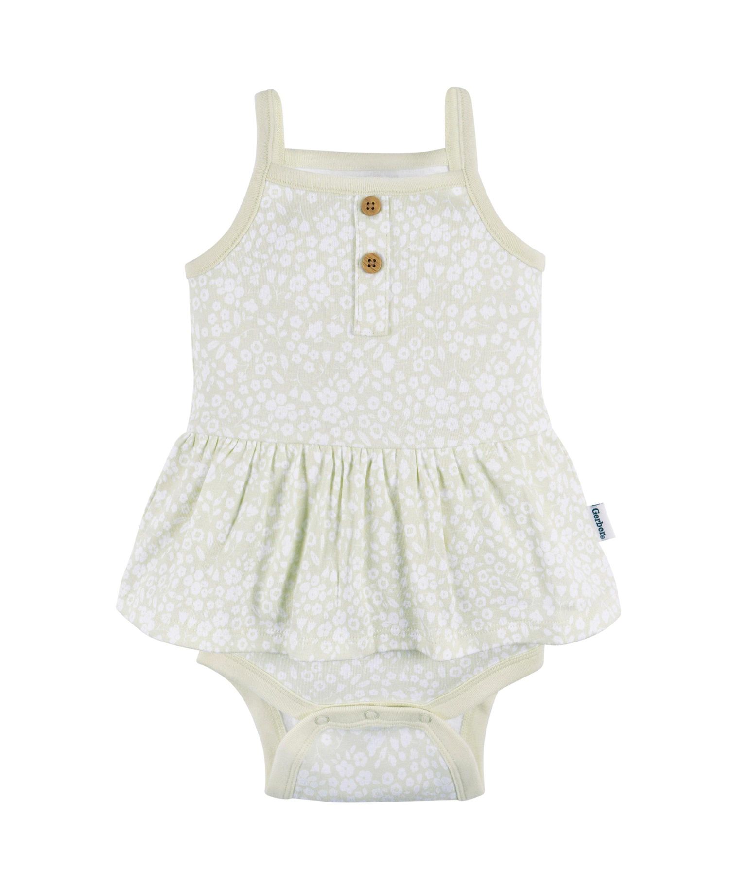 Baby Girls 4-Pack Sleeveless Onesies Bodysuits