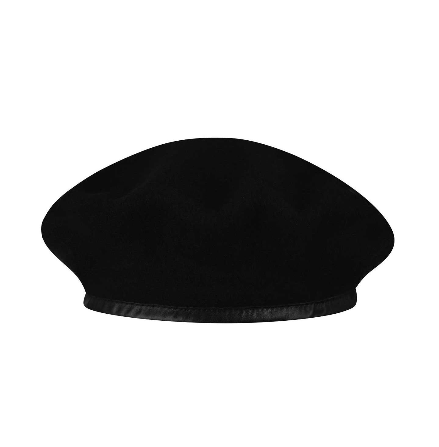 Мужские головные уборы Kangol Monty Wool Beret, цвет: Чёрный — фото 2