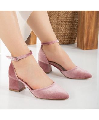 Marcelle Low Block Heel Pumps