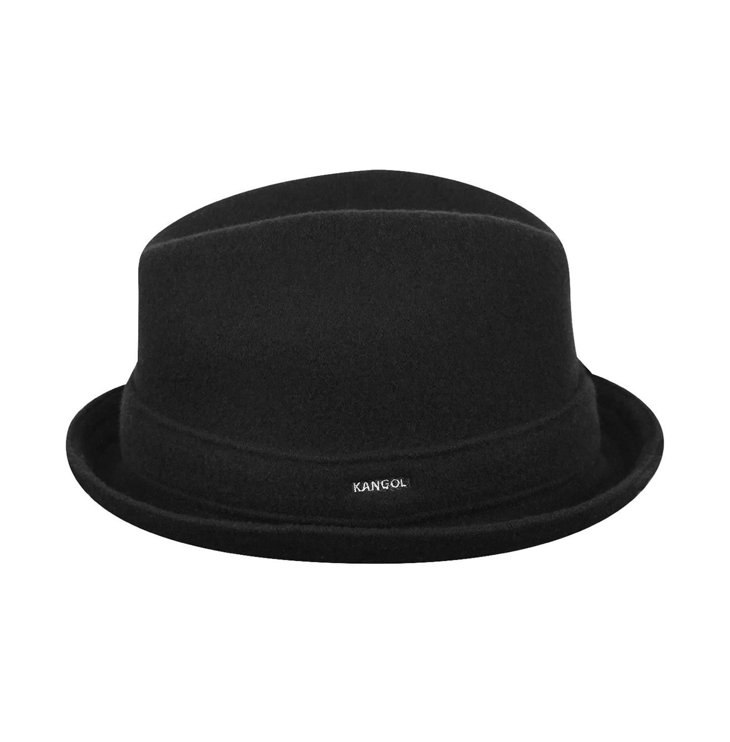 Мужские головные уборы Kangol Wool Player Fedora, цвет: Чёрный — фото 2