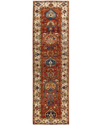 ADORN HAND WOVEN RUGS - Serapi M1945 2'9''x9'8'' Runner Area Rug