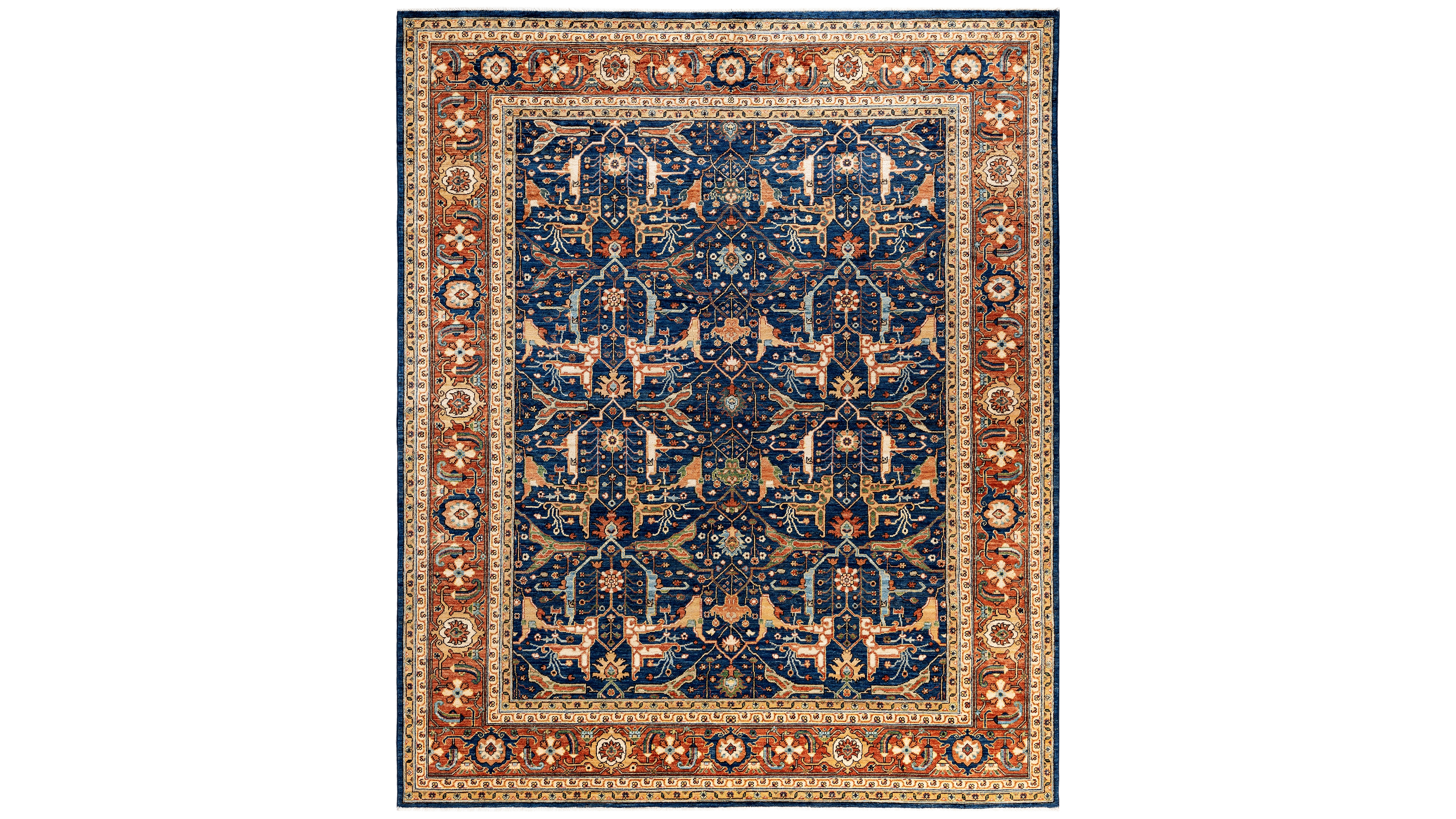 Adorn Hand Woven Rugs Serapi M1945 8'1''x9'9'' Area Rug