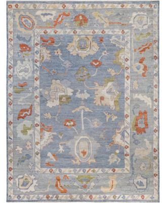 Colorful Oushak M1945 9'x11'9'' Area Rug