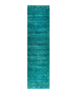 ADORN HAND WOVEN RUGS - Fine Vibrance M1633 2'8''x10'2'' Runner Area Rug