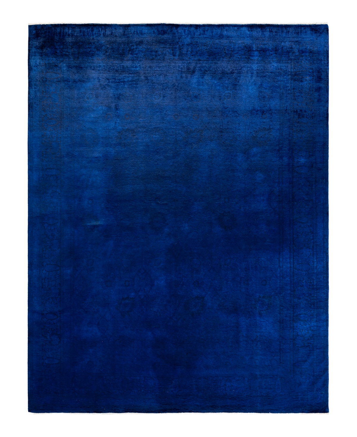 Adorn Hand Woven Rugs Fine Vibrance M999 7'10''x10'3'' Area Rug - Blue