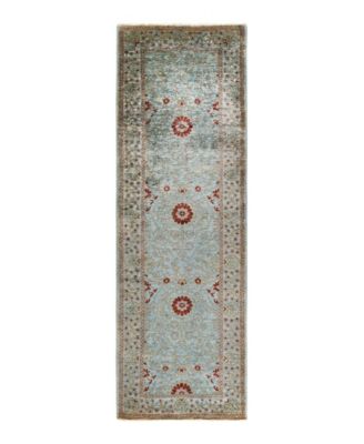 ADORN HAND WOVEN RUGS - Vibrance M1720 3'1''x9'5'' Runner Area Rug