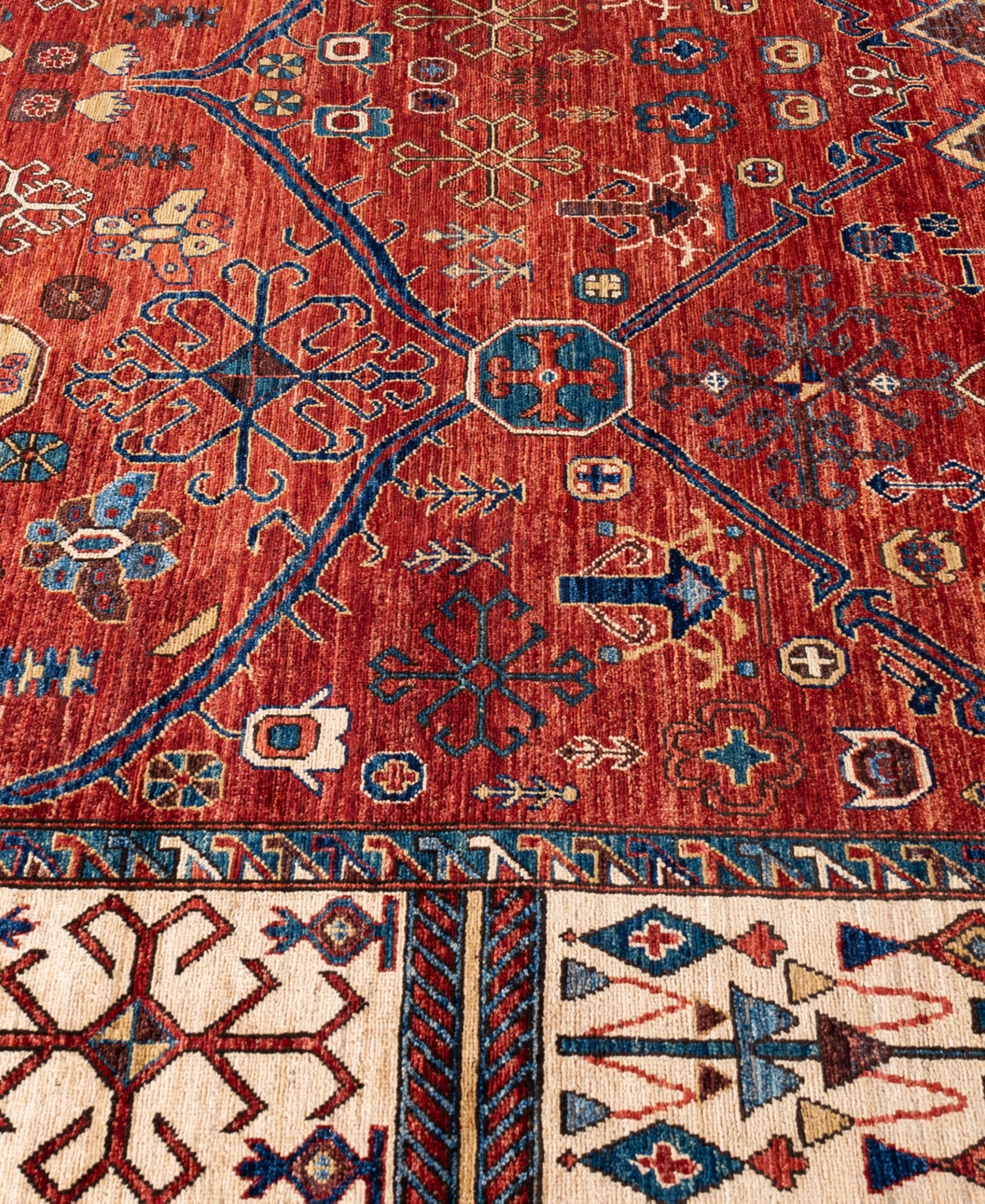 Adorn Hand Woven Rugs Serapi M1945 9'x12' Area Rug