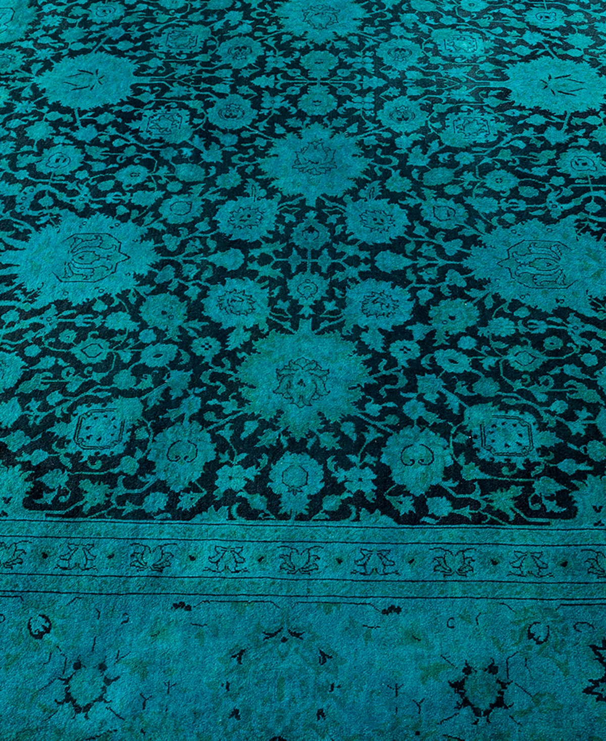 Adorn Hand Woven Rugs Fine Vibrance M1250 Rug Collection In Blue