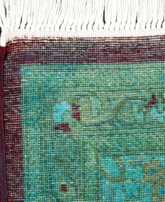 Fine Vibrance M1590 2'6''x12' Runner Area Rug