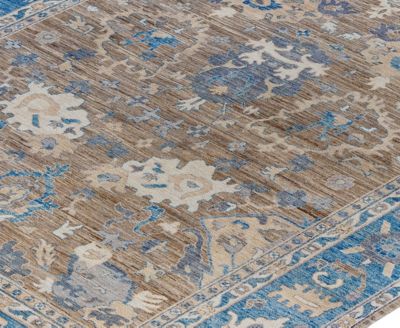 Colorful Oushak M1945 8'9''x12'2'' Area Rug