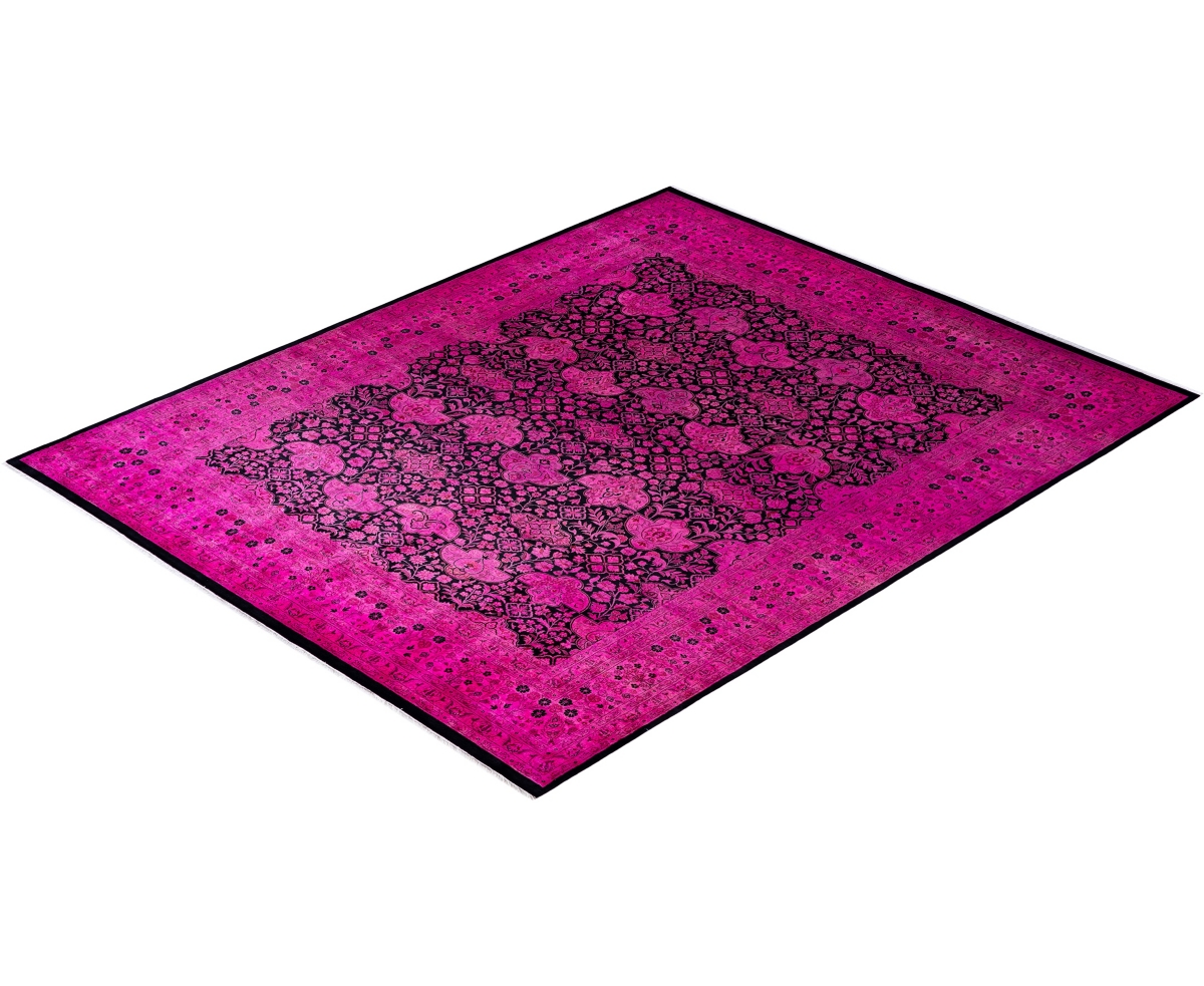 Adorn Hand Woven Rugs Fine Vibrance M1445 8'2''x10'1'' Area Rug In Pink