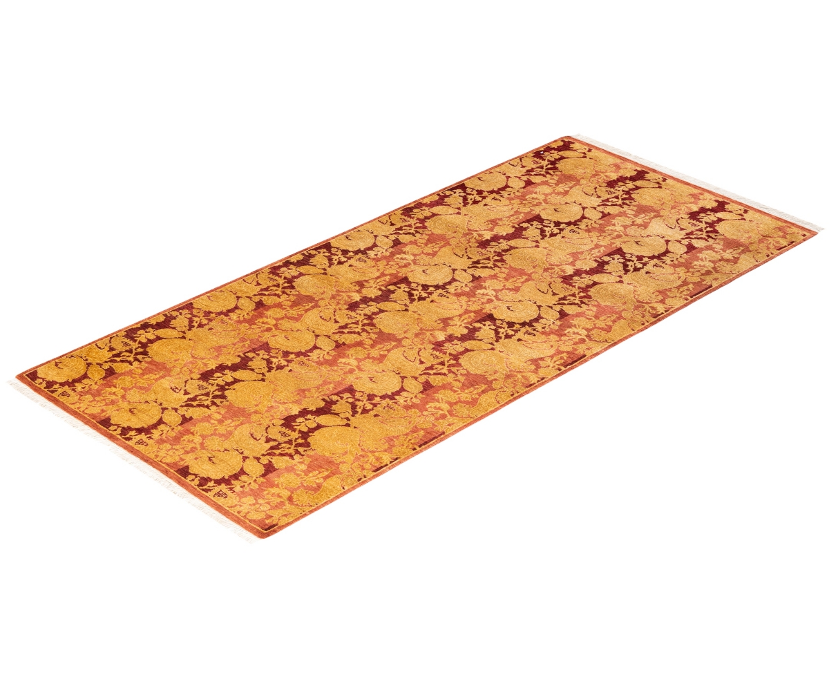 Adorn Hand Woven Rugs Mogul M1542 2'8''x5'9'' Area Rug In Pink
