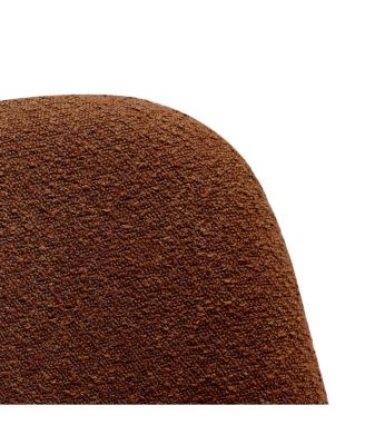 Mid-Century Modern Upholstered Boucle Dining Chair (Set of 6)