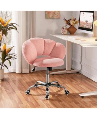 Boucle Upholstered Home Office Chair