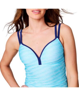 Women's Double Strap Tankini Top