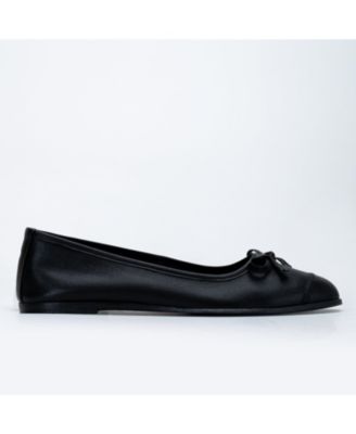Brooklyn Leather Ballerina Flats