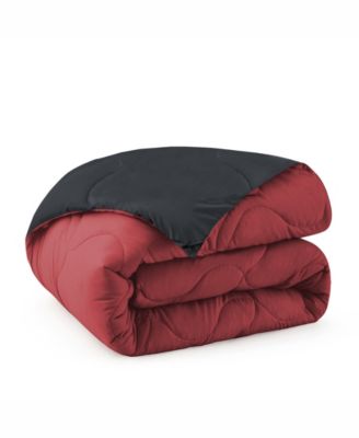 Lightweight Reversible Quilted Down Alternative Comforter, Full/Queen