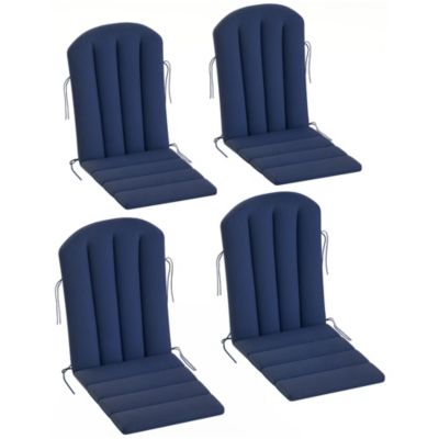 4PCS Adirondack Chair Cushion, Outdoor Chair Cushions,