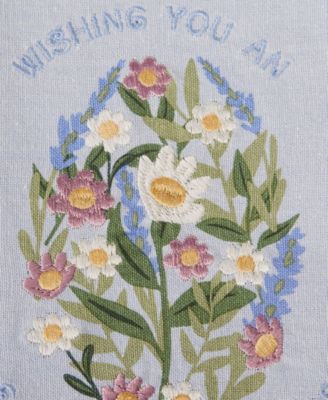 Egg-Cellent Easter Cotton Dishtowels Set, 18"x28"