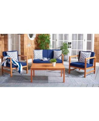 Montez 4 Pc Outdoor Set With Accent Pillows
