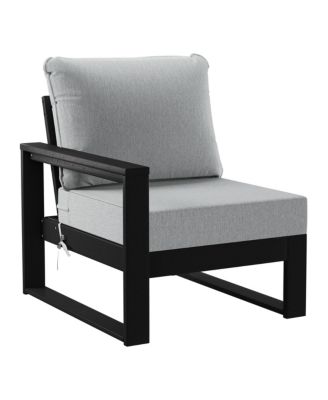 6-Piece Outdoor Patio Corner Sectional Sofa Conversation Set