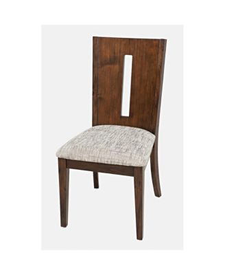 Urban Icon Contemporary Slotback Upholstered Dining Chair (Set of 2)